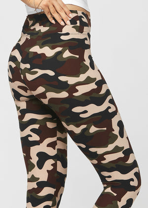 Chloe Ultra Soft 3" High Waist Leggings - Can't See Me