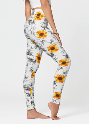 Chloe Ultra Soft 3" High Waist Leggings - Blooming