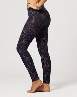 Chloe Ultra Soft 3" High Waist Leggings - Fleur