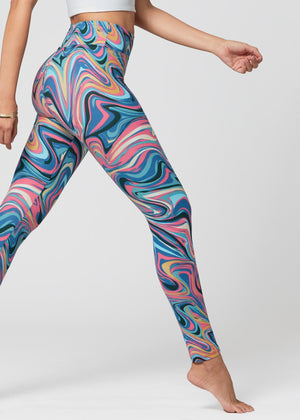 Chloe Ultra Soft 3" High Waist Leggings - Fusion