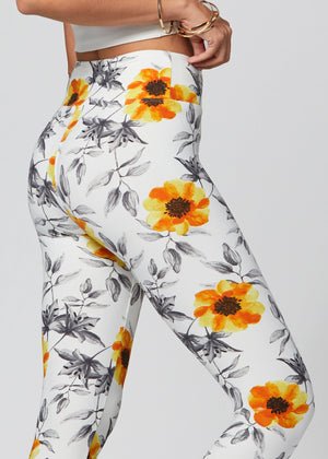 Chloe Ultra Soft 3" High Waist Leggings - Blooming