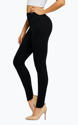 Chloe Ultra Soft 3" High Waist Leggings - Black