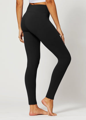Chloe Ultra Soft 3" High Waist Leggings - Black