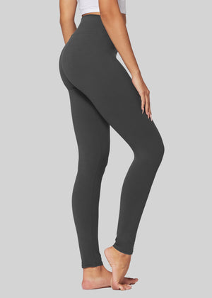 Chloe Ultra Soft 3" High Waist Leggings - Charcoal Grey