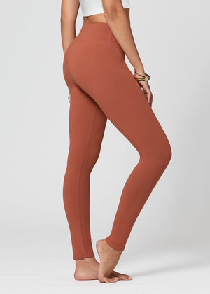 Chloe Ultra Soft 3" High Waist Leggings - Copper