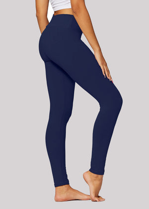 Chloe Ultra Soft 3" High Waist Leggings - Navy Blue