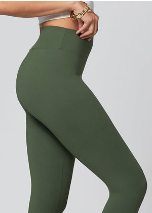 Chloe Ultra Soft 3" High Waist Leggings - Army Green