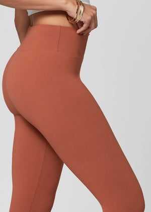 Chloe Ultra Soft 3" High Waist Leggings - Copper