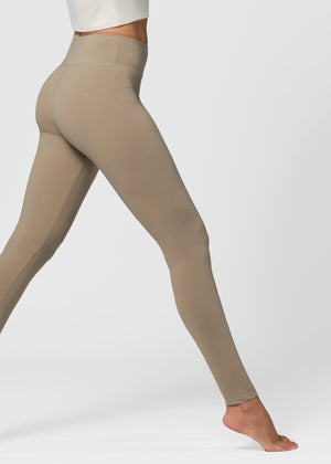 Chloe Ultra Soft 3" High Waist Leggings - Desert