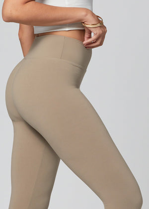 Chloe Ultra Soft 3" High Waist Leggings - Desert