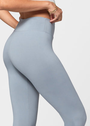 Chloe Ultra Soft 3" High Waist Leggings - Light Grey