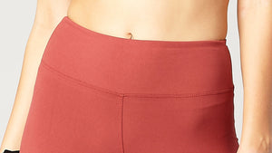 Chloe Ultra Soft 3" High Waist Leggings - Marsala