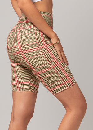Chloe Ultra Soft 3" High Waist Bike Shorts - Rain Check