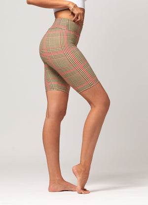 Chloe Ultra Soft 3" High Waist Bike Shorts - Rain Check