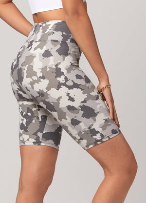 Chloe Ultra Soft 3" High Waist Bike Shorts - Incognito