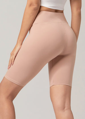 Chloe Ultra Soft 3" High Waist Bike Shorts - Sienna