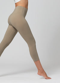 Ivy Ultra Soft High Rise Capri Leggings - Desert