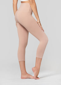 Ivy Ultra Soft High Rise Capri Leggings - Sienna