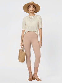 Ivy Ultra Soft High Rise Capri Leggings - Sienna