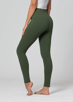 Ivy Ultra Soft High Rise Leggings - Army Green
