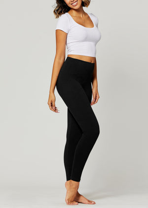 Ivy Ultra Soft High Rise Leggings - Black