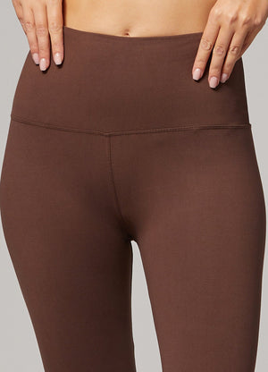Ivy Ultra Soft High Rise Leggings - Brown