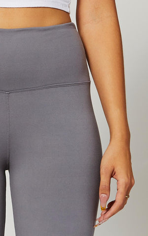 Ivy Ultra Soft High Rise Leggings - Charcoal Grey