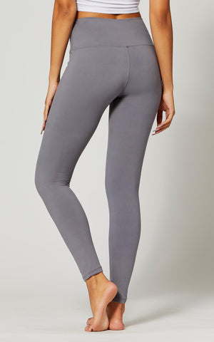 Ivy Ultra Soft High Rise Leggings - Charcoal Grey