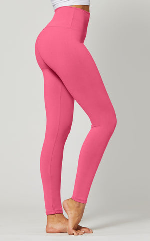 Ivy Ultra Soft High Rise Leggings - Fuchsia Pink