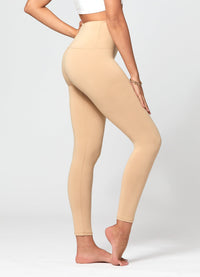 Ivy Ultra Soft High Rise Leggings - Nude Khaki Beige