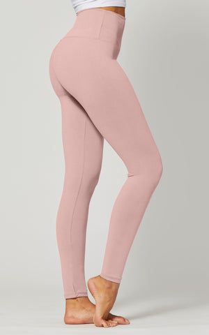 Ivy Ultra Soft High Rise Leggings - Mauve Pink