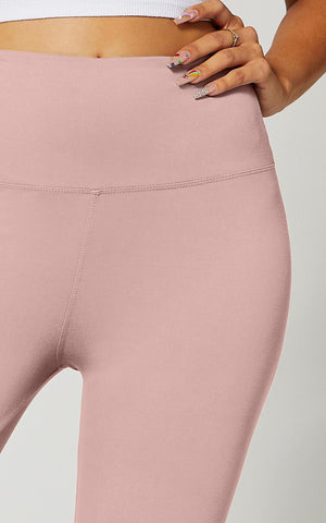 Ivy Ultra Soft High Rise Leggings - Mauve Pink