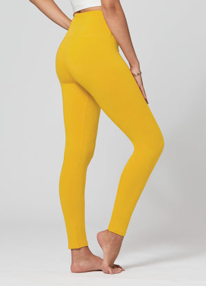 Ivy Ultra Soft High Rise Leggings - Mustard