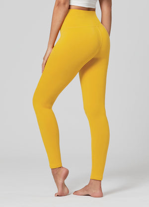 Ivy Ultra Soft High Rise Leggings - Mustard