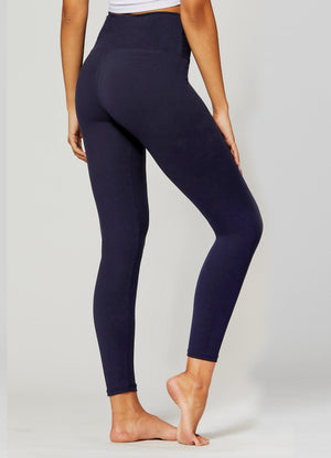 Ivy Ultra Soft High Rise Leggings - Navy Blue