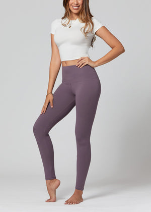 Ivy Ultra Soft High Rise Leggings - Vintage Violet