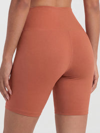 Ivy Super Ultra Soft High Waisted Yoga Shorts - Copper