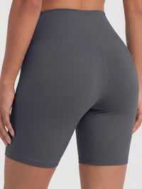 Ivy Super Ultra Soft High Waisted Yoga Shorts - Dark Charcoal