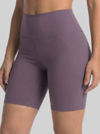 Ivy Super Ultra Soft High Waisted Yoga Shorts - Vintage Violet