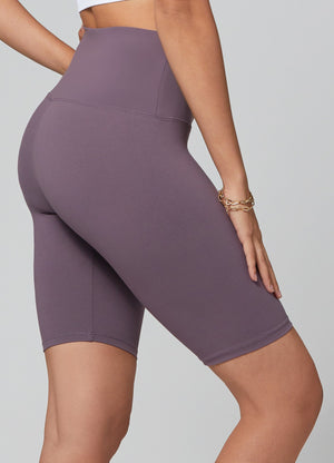 Ivy Super Ultra Soft High Waisted Yoga Shorts - Vintage Violet