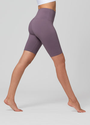 Ivy Super Ultra Soft High Waisted Yoga Shorts - Vintage Violet