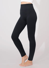 Elsa High Waisted Knit Fleece Lined Leggings - Winter Warm Leggings - Cable