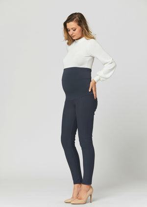 Ava Maternity Premium Stretch Everyday Jeggings - Charcoal Grey