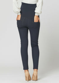 Ava Maternity Premium Stretch Everyday Jeggings - Charcoal Grey