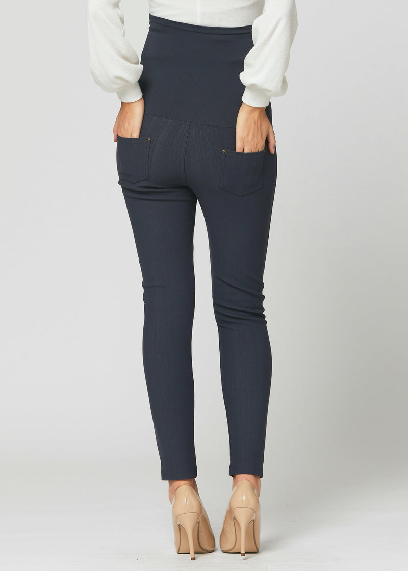 Ava Maternity Premium Stretch Everyday Jeggings - Charcoal Grey