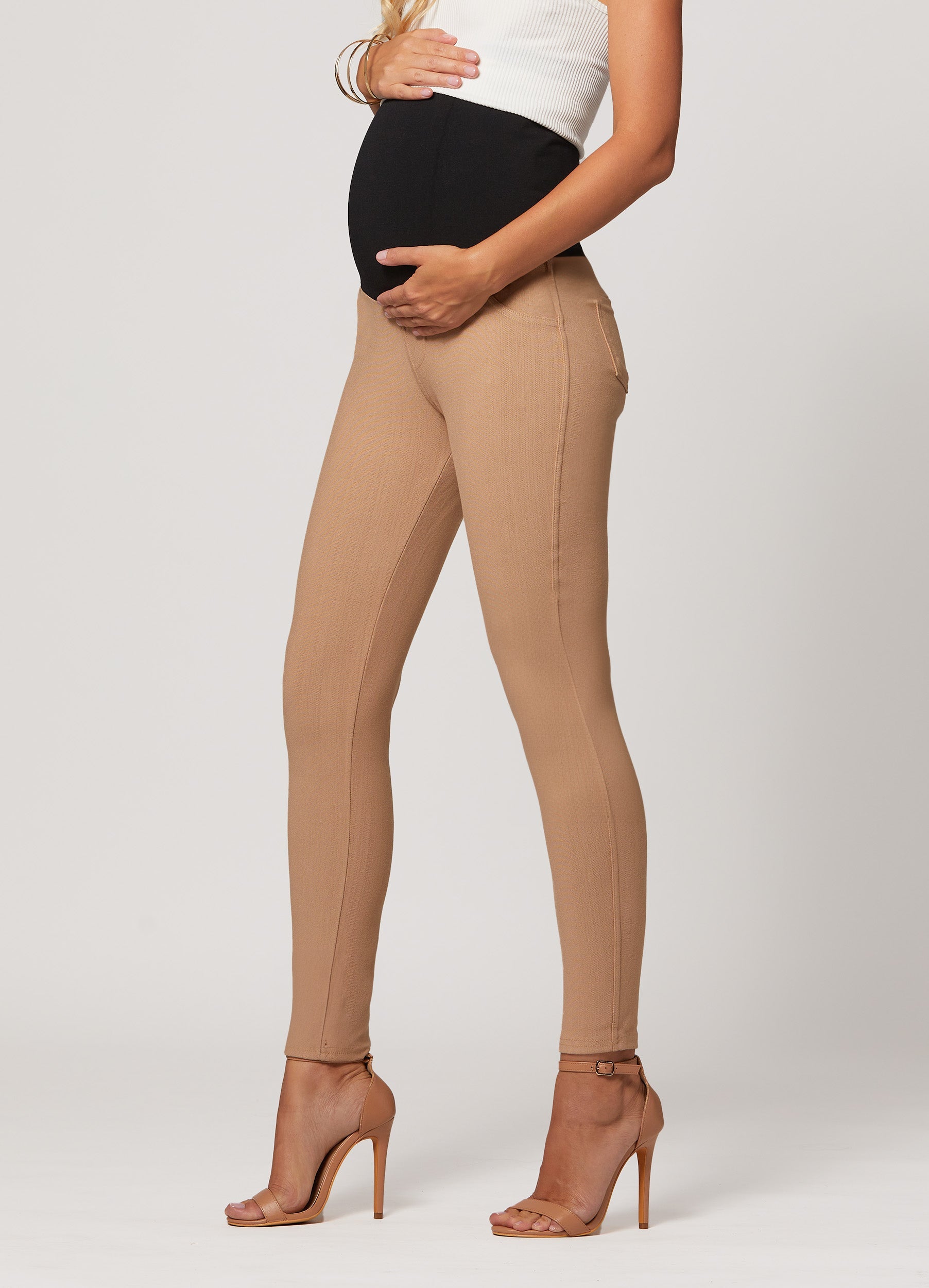 Ava Maternity Premium Stretch Everyday Jeggings - Conceited Co.