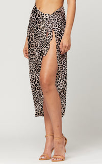 Women's Swimsuit Cover Up - Midi Sarong Skirt Wrap - High Speed