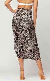 Women's Swimsuit Cover Up - Midi Sarong Skirt Wrap - High Speed